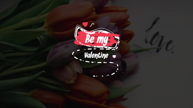 Valentine's Call Out Titles Freebies template preview