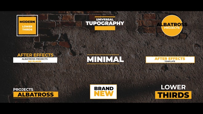 Titles Freebies template preview