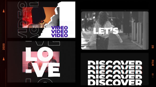 Urban Hip Hop Promo | VHS Opener Freebies template preview