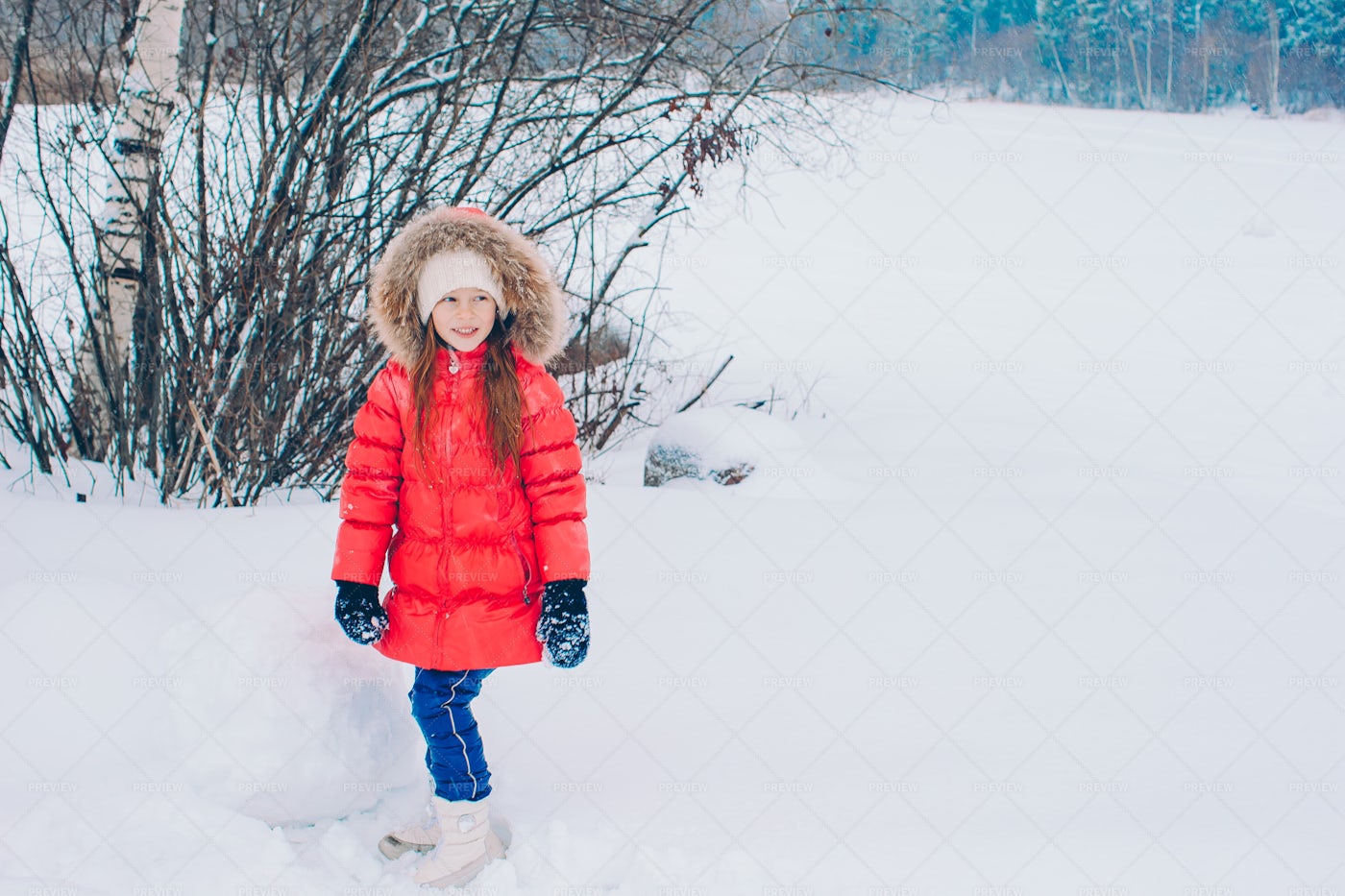 Building A Snowman: Stock Photos