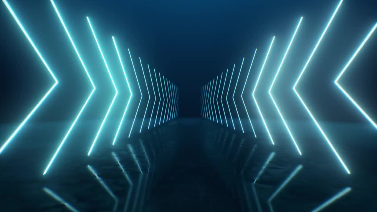 Arrows Corridor - Stock Motion Graphics | Motion Array