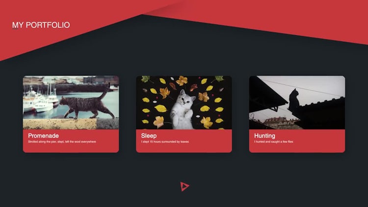 Portfolio Resume After Effects Templates Motion Array