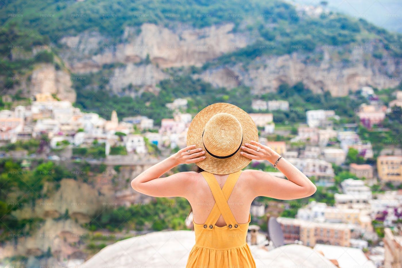 Summer Holiday In Italy.: Stock Photos