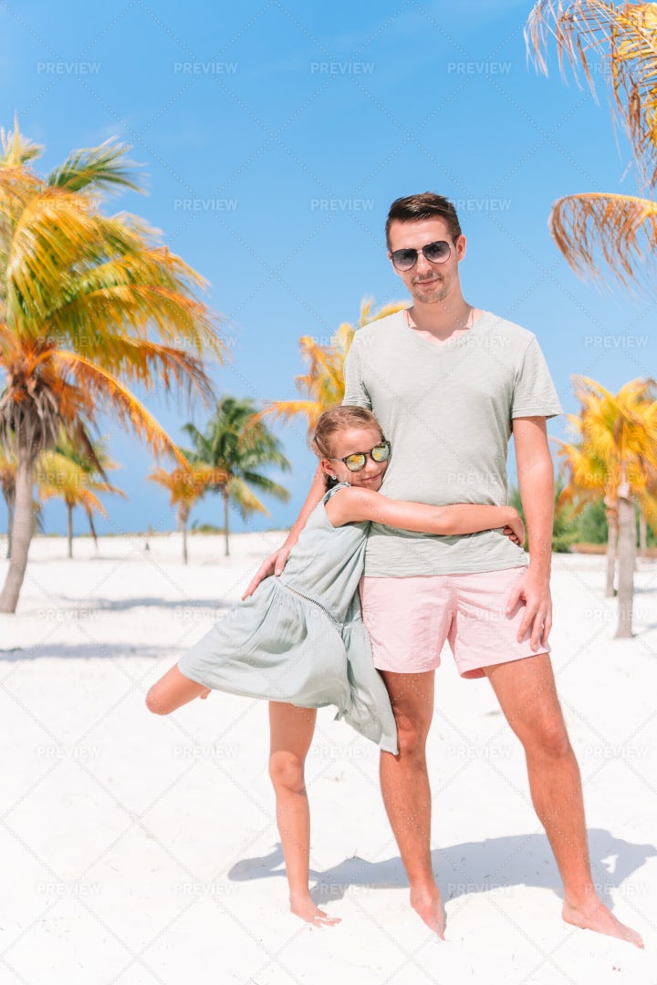 Father And Daughter Vacation: Stock Photos