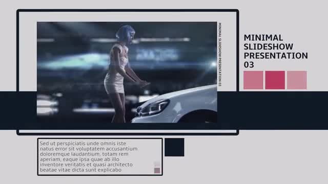 Minimal Slideshow Presentation 01: Premiere Pro Templates