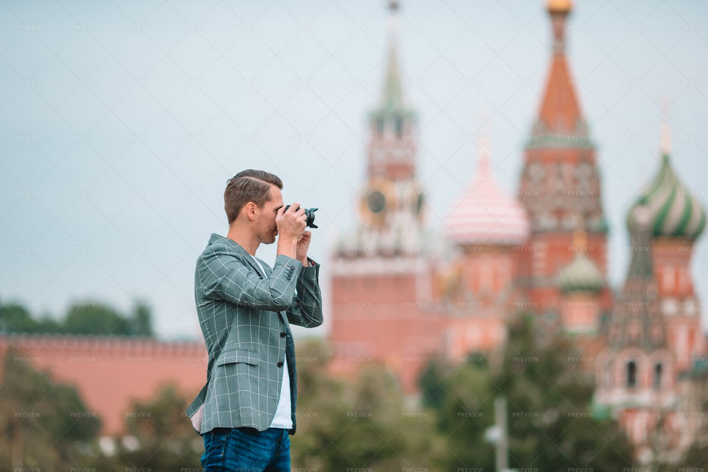 Photographer In Moscow: Stock Photos