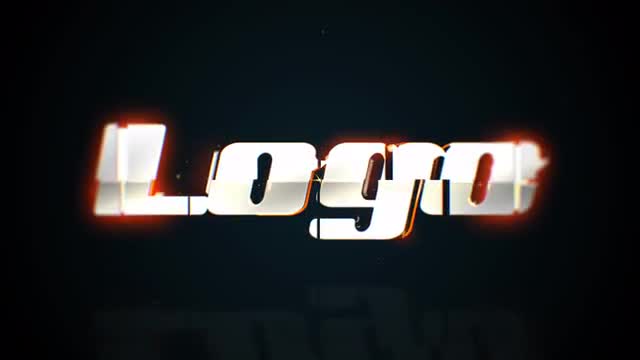 after effects spinning logo loop template