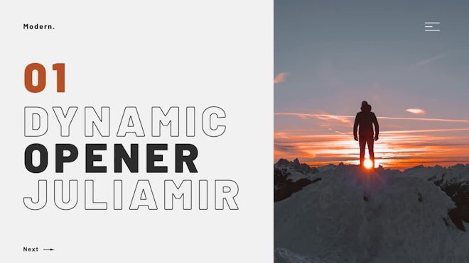 Dynamic Opener Freebies template preview