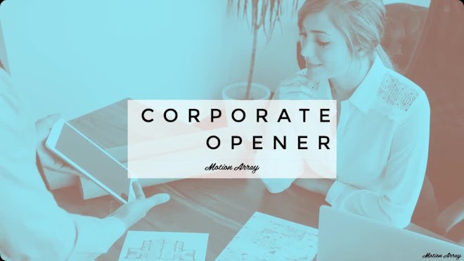 Corporate Reveal Freebies template preview