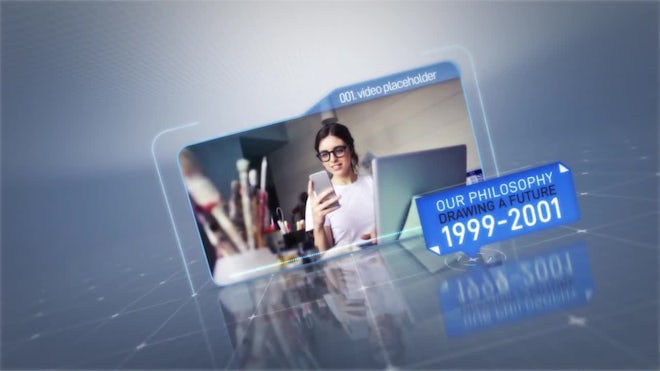 Business Corporate Timeline Slideshow Freebies template preview