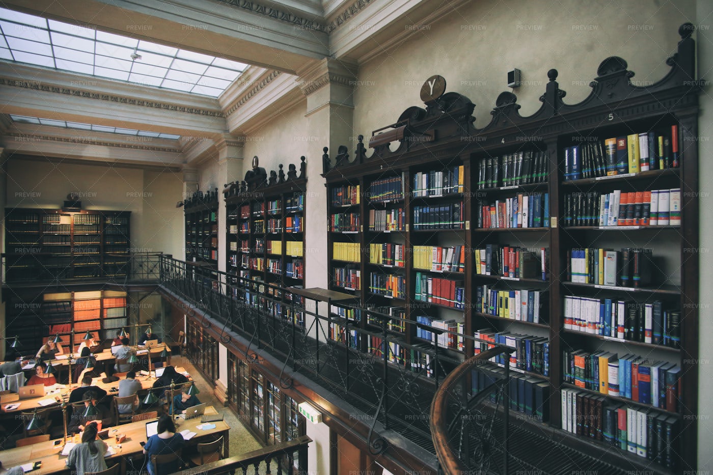 Two Story Library - Stock Photos | Motion Array