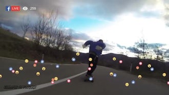 Facebook Live Reactions: Motion Graphics