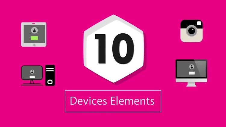 10 Devices: Stock Motion Graphics