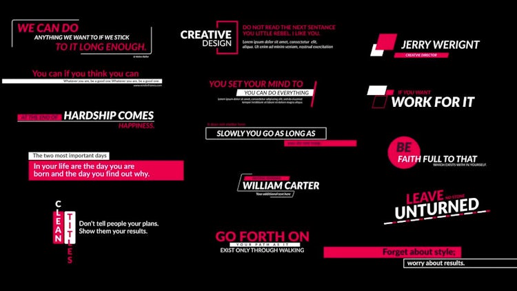 Social Media Titles 2.0 - Motion Graphics Templates | Motion Array