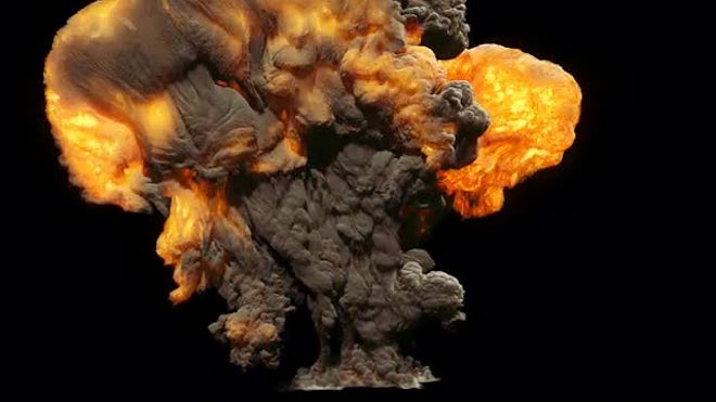 Insane Explode Massive Explosion - Stock Motion Graphics | Motion Array