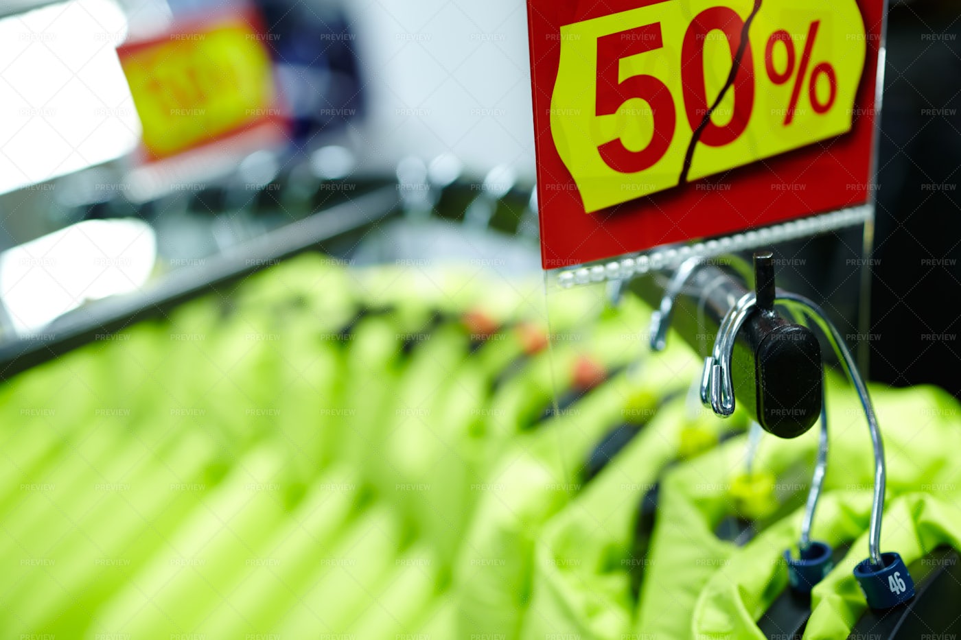 A Clothes Sale: Stock Photos