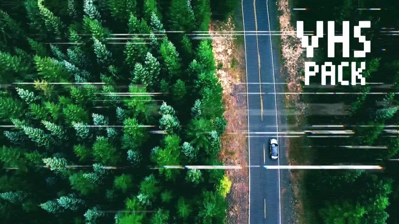 VHS Effects Pack Premiere Pro Templates Motion Array