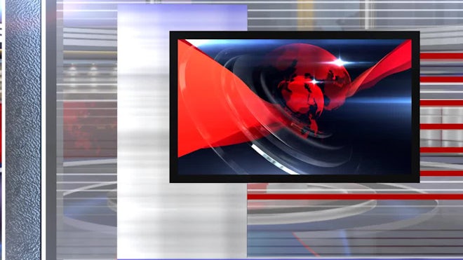 News Virtual Set Close Shot Stock Motion Graphics Motion Array