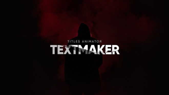 Titles Animator - Sliced Freebies template preview