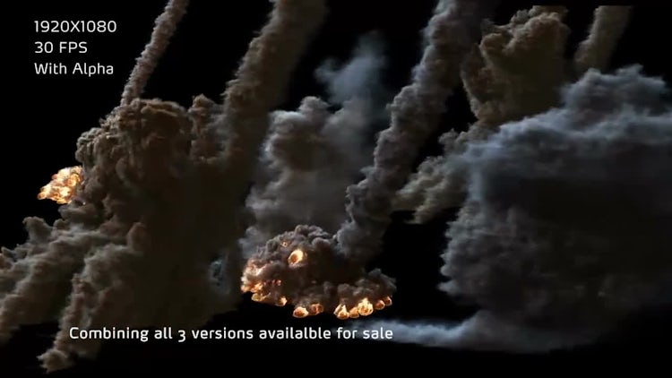 Meteor Strike Solo Ver. 02: Stock Motion Graphics