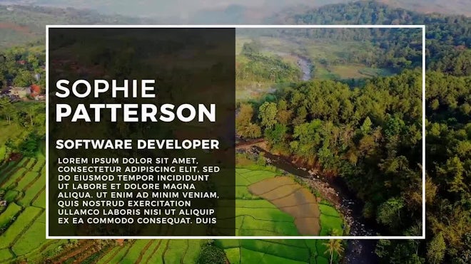 Big Lower Thirds V.1 Freebies template preview