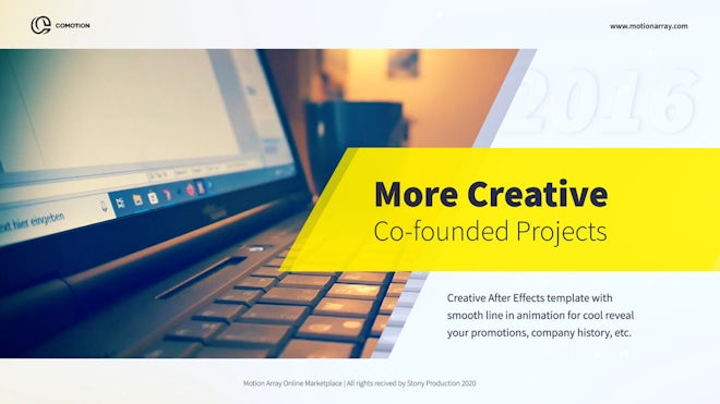 Corporate Timeline Slideshow Freebies template preview