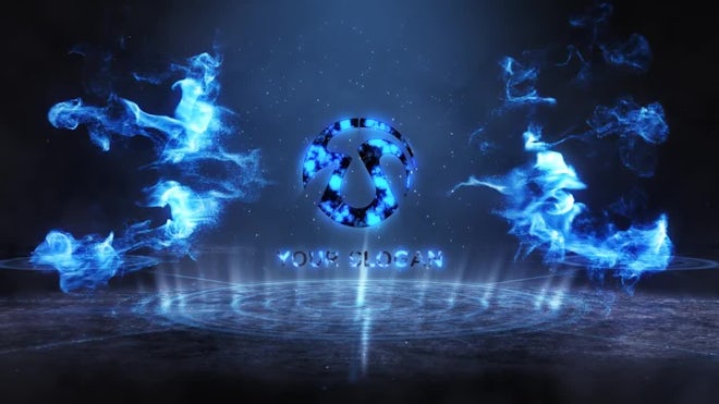 Magical Glyph Logo Freebies template preview