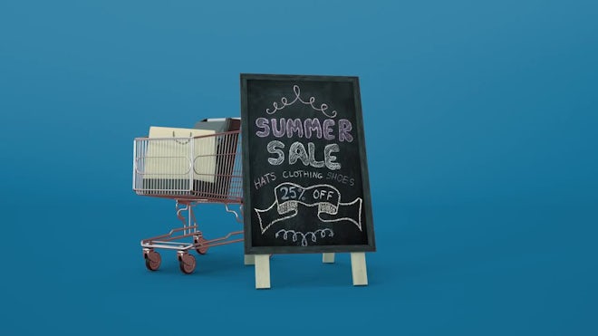 Sale Logo Freebies template preview