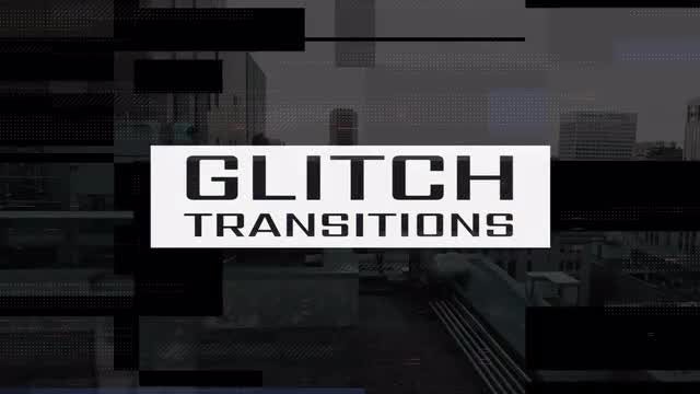 Glitch Transitions: Premiere Pro Templates