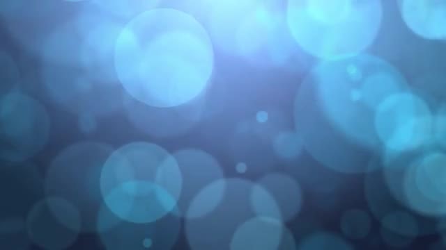 Large Blue Falling Particles: Stock Motion Graphics