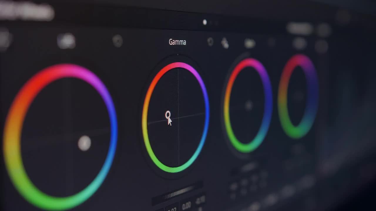 Color Editing Stock Video Motion Array
