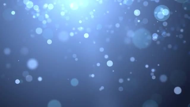 Light Blue Particles: Stock Motion Graphics
