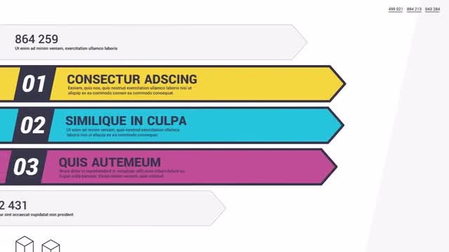 Infographic Chart Pack: Premiere Pro Templates