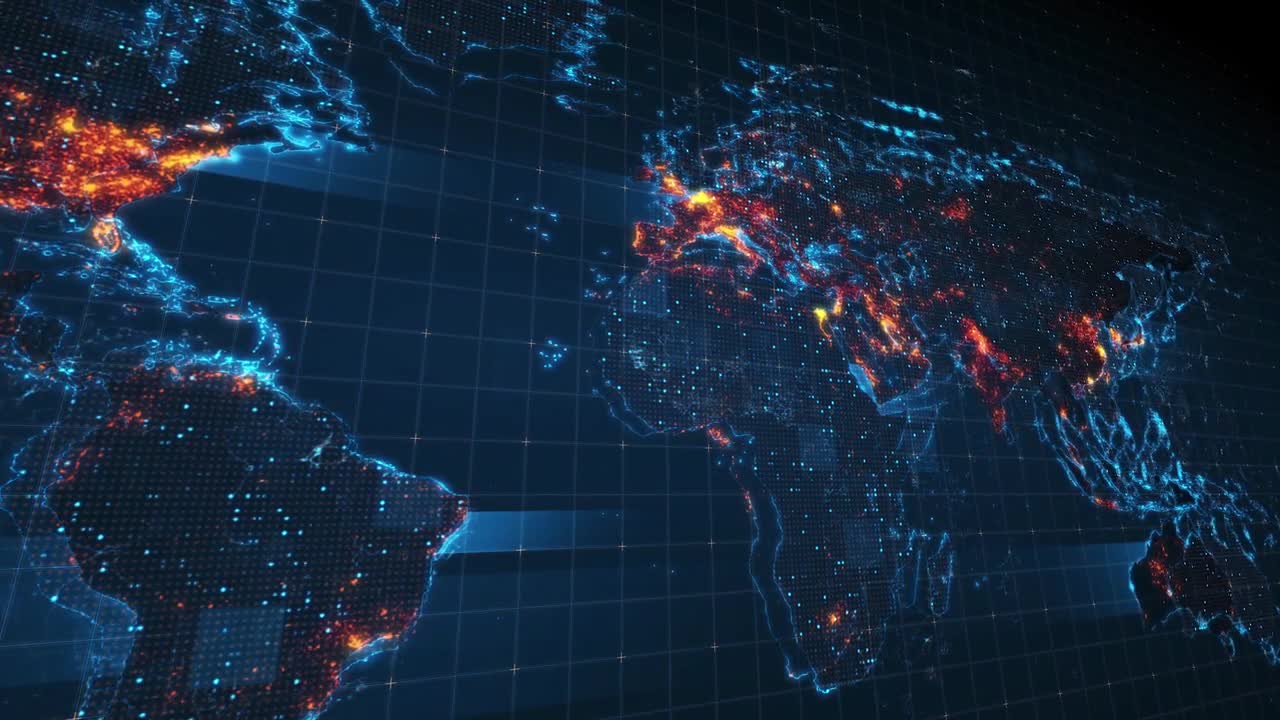 World Background - Stock Motion 