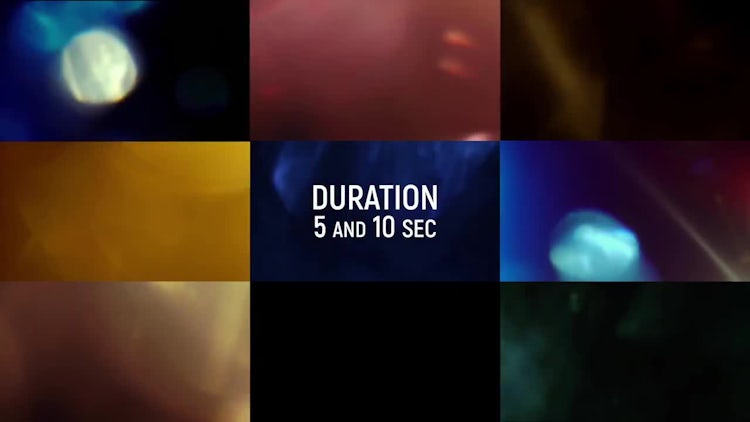 4K Light Leaks and Bokeh: Stock Video