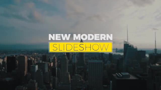 New Modern Slideshow: Premiere Pro Templates
