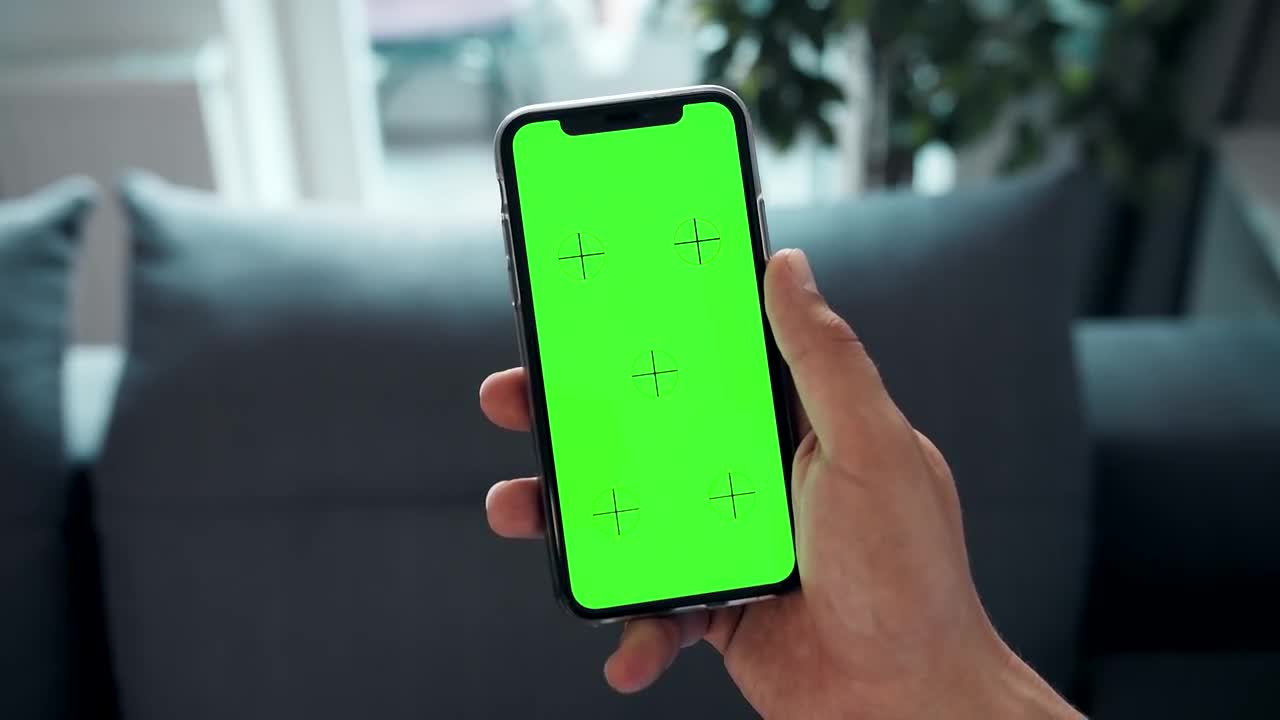 Green Screen On Smartphone Stock Video Motion Array
