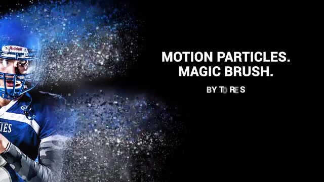 Motion Particle - Magic Brush: After Effects Templates