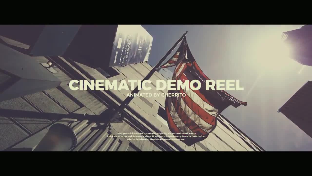 Cinematic Demo Reel - Premiere Pro Templates | Motion Array