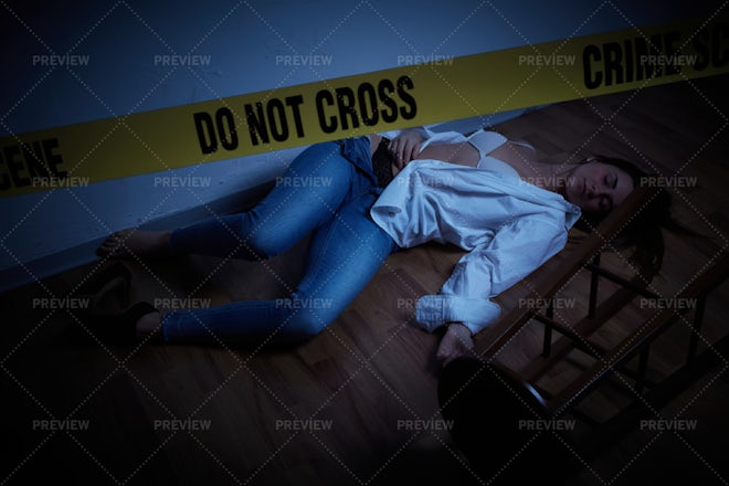 murdered women crime scene photos