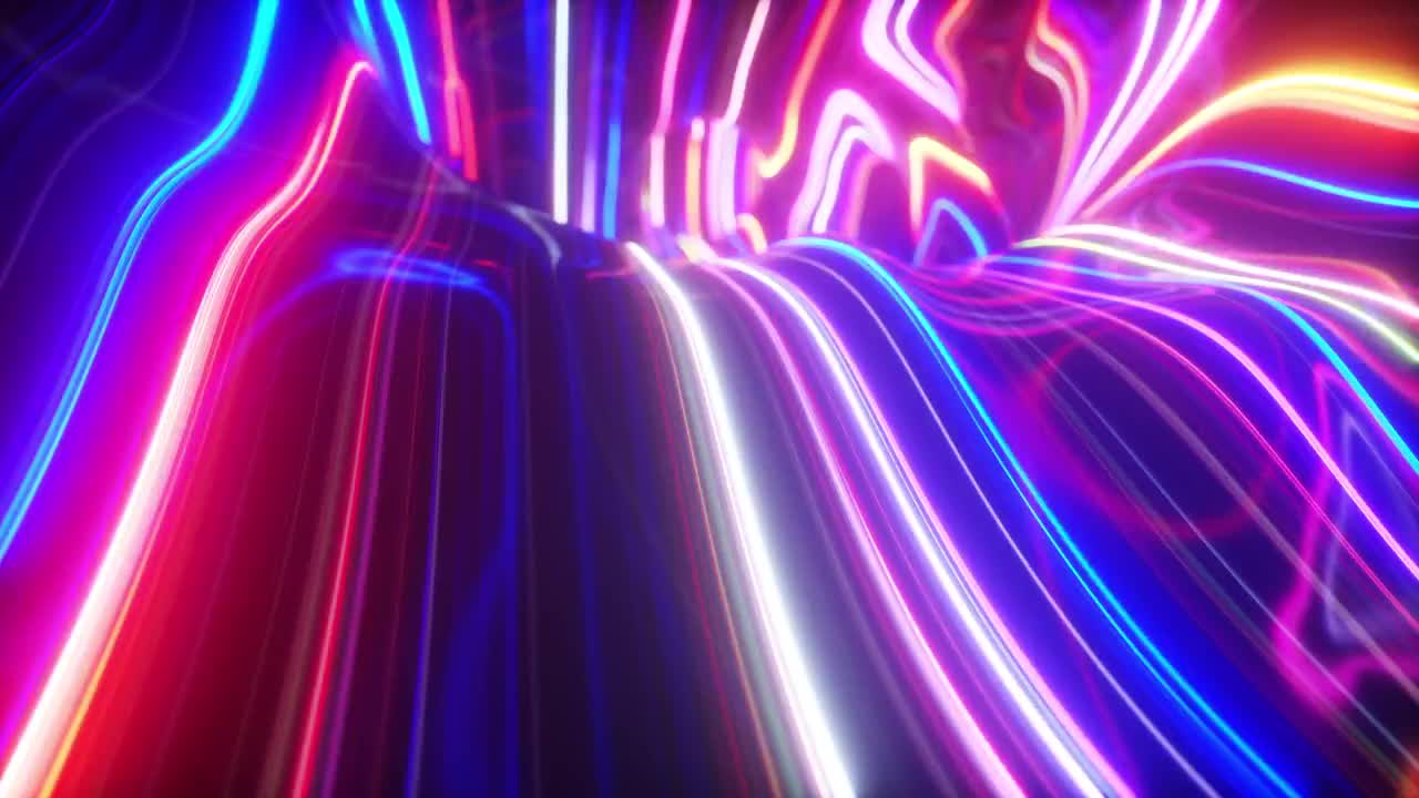 Neon Stream - Stock Motion Graphics | Motion Array