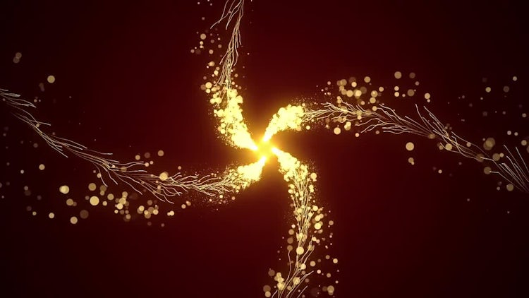 Light Particles Logo: After Effects Templates