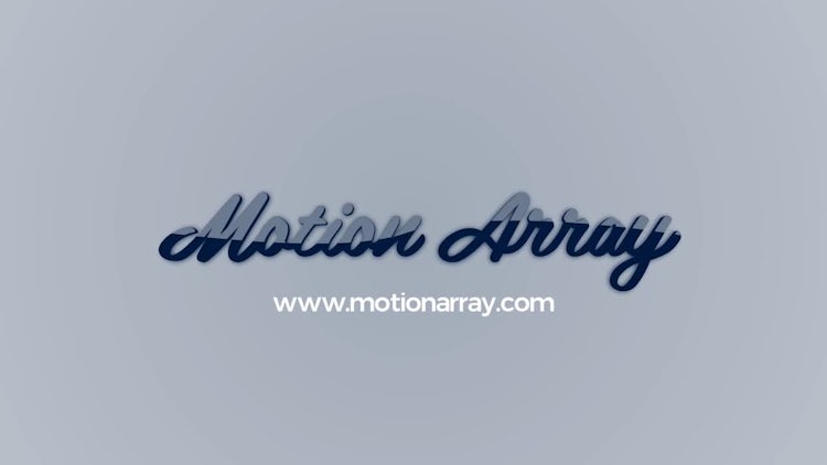 3D Clean Collecting Logo: After Effects Templates
