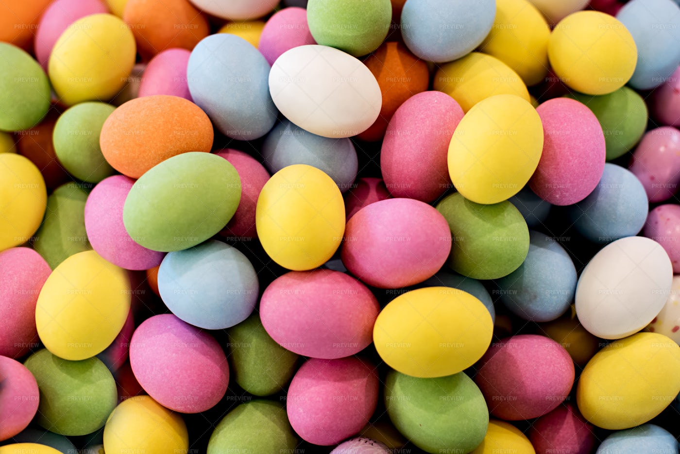 Colorful Chocolate Eggs - Stock Photos | Motion Array