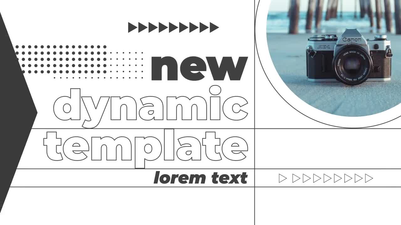 Modern & Dynamic Promo After Effects Templates Motion Array