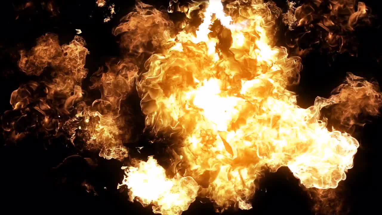 flames explosion