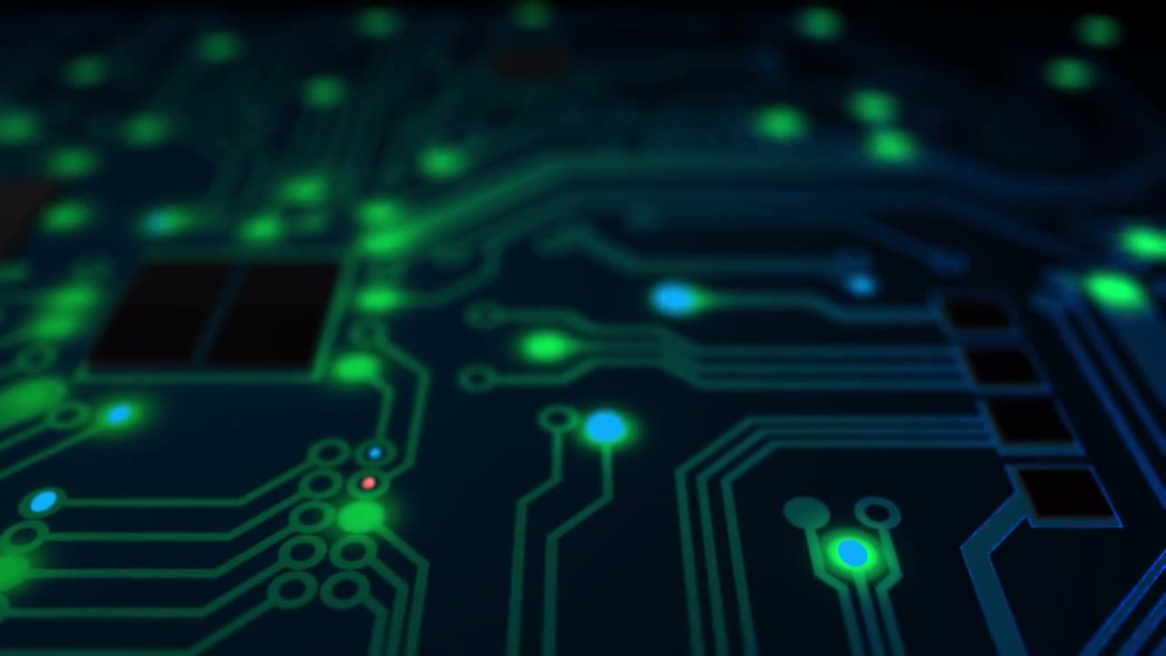 Electrical Circuit Board - Stock Motion Graphics | Motion Array