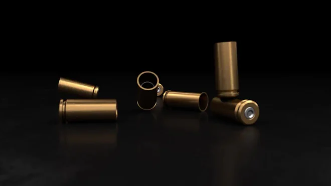 Bullet Shells Falling