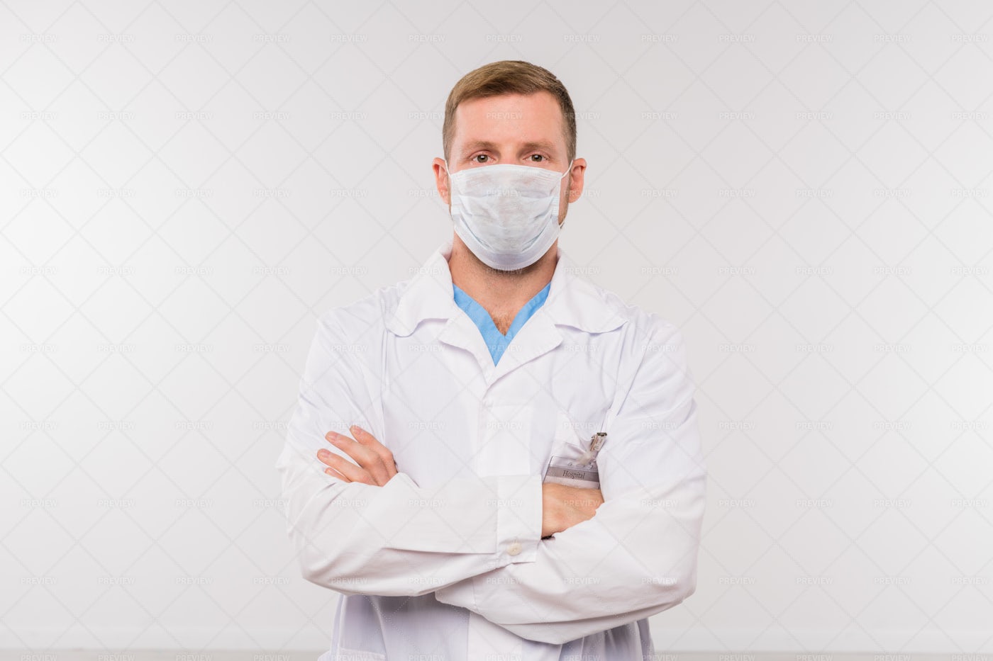Young Doctor Or Surgeon In...: Stock Photos