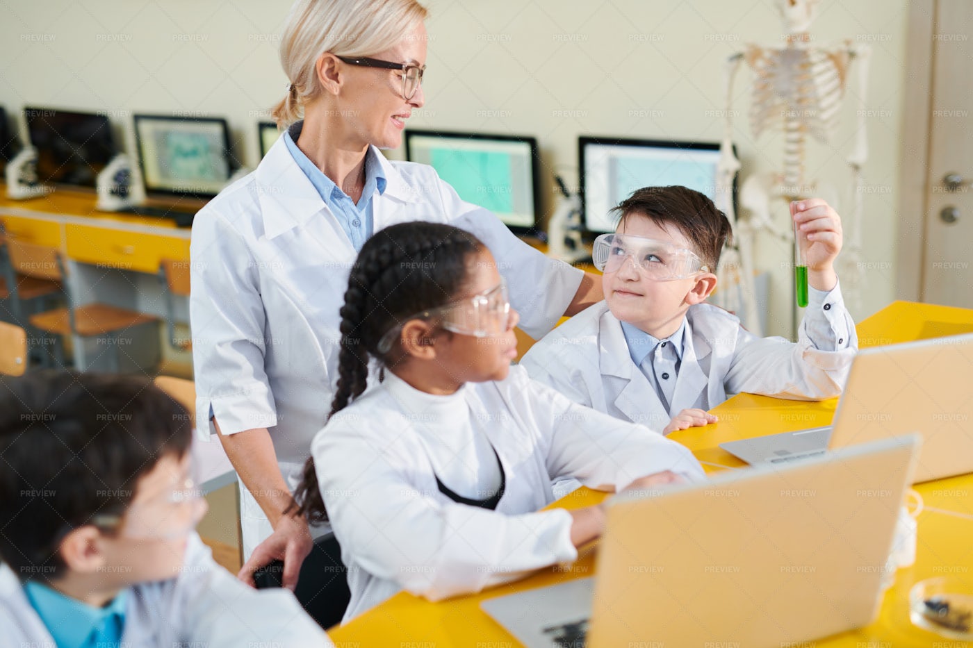 Studying Substances: Stock Photos